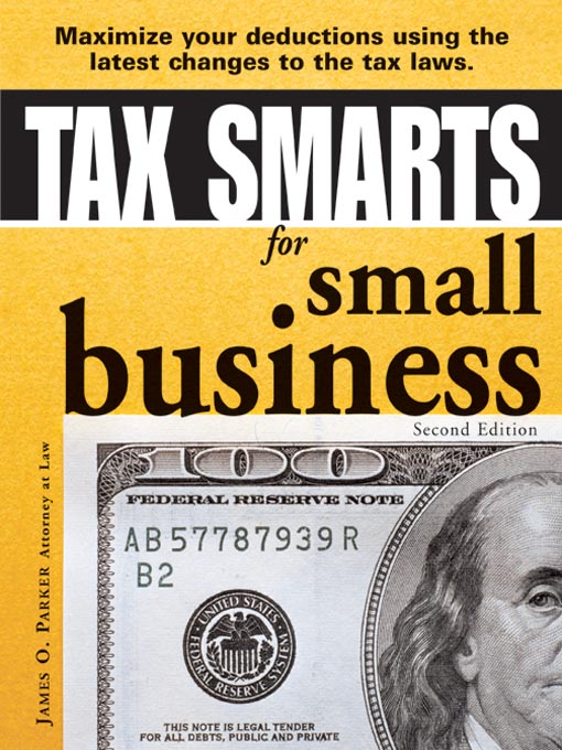 Cover image for Tax Smarts for Small Business